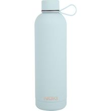 Noki T-0124 Açık Mavi Soft Touch Vidalı Kapak Çelik 730 ml Termos