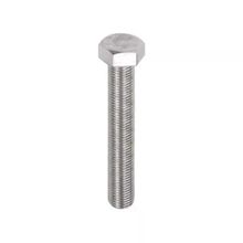 Norm 10x50 mm 8.8 Tam Paso 933 Beyaz 5 Adet Altı Köşe Çelik Civata