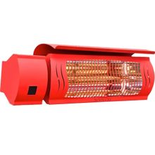 Normgas MTN-ES Kırmızı 2000W Infrared Kumandalı Elektrikli Isıtıcı
