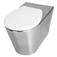 Normo Paslanmaz Çelik S Çıkışlı Taharet Çubuklu 370x580x350 mm Klozet