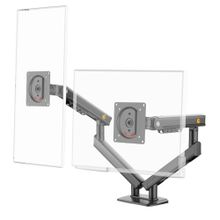 North Bayou NB A5C Ergonomic 17-32 inch Çift Kol 2-9 kg Kapasiteli Yeni Nesil Profosyonel Monitör Standı (Siyah)