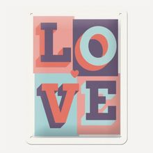 Nostalgic Art Love Metal Pano