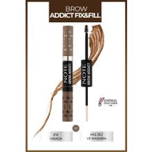 Note Brow Addict Fix Fill 01 Kaş Farı ve Maskarası