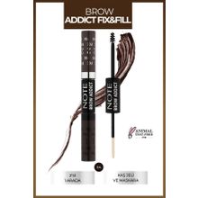 Note Brow Addict Fix Fill 04 Kaş Farı ve Maskarası