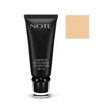 Note Luminous Moisturizing 01 Fondöten