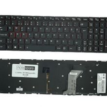 Notespare Lenovo IdeaPad 700-15ISK - 700-17ISK Uyumlu Siyah TR Işıklı Klavye