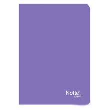 Notte 10356M Mor Plastik Kapak A4 Çizgili 60 Yaprak Defter