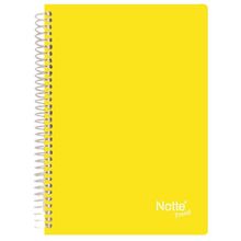 Notte 60-366 Spiralli Plastik Kapak A4 Trend 120 Yaprak Çizgili Defter