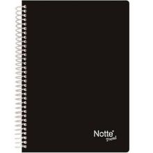Notte 61-351 Spralli Plastik Kapak A5 Trend 60 Yaprak Kareli Defter