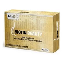 Nouplus Biotin Beauty 5000 mcg İçeren 60 Tablet