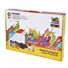 Nova Color Akrilik Pouring Seti Fırtına (NC-2510)