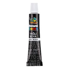 Nova Color NC-132 Siyah Tüp Yağlı Boya