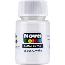Nova Color NC-163 Beyaz Kumaş Boyası