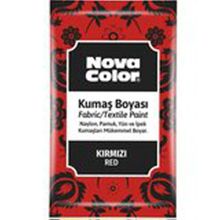 Nova Color NC-901 12 GR Kırmızı Toz Kumaş Boyası