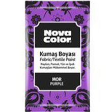 Nova Color NC-907 12 gr Mor Toz Kumaş Boyası