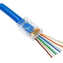 Nova RJ45 CAT6 Açık Uçlu 100'lü Paket Konnektör Delikli