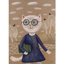 Nova Sofya Saburova Akıllı Kedi 1000 Parça Puzzle