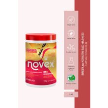 Novex Kurumuş ve Zarar Görmüş Saçlar Brezilya Keratini İçeren 1000 ml Saç Maskesi