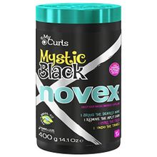Novex Mystic Black 400 gr Yıpranmış Kuru Saçlar için Saç Uçlarını Onarıcı Saç Maskesi