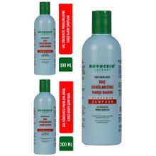 Novocrin Placenta Saç Dökülmesine Karşı 3x300 ml Bakım Şampuanı
