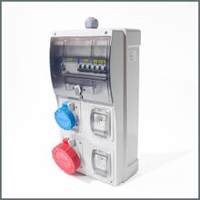 Novsen IP66 1 Adet 3x16A 1 Adet 5x32A 2 Adet Schuko Priz Kombinasyon Panosu