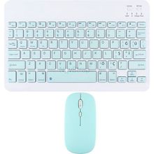 Novstrap Huawei Matepad Pro/11/12X/11.5/Air/SE T5/T8/T10 Uyumlu Açık Yeşil Bluetooth Klavye-Mouse