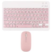 Novstrap Samsung Galaxy Tab S10 S9 S8 S7 FE Plus Ultra Lite Uyumlu Pembe Bluetooth Klavye-Mouse