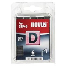 Novus D Tip 53 F-18 mm 600'lü Yassı Zımba Teli