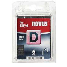 Novus D Tip 53 F-6 mm 1200'lü Yassı Zımba Teli