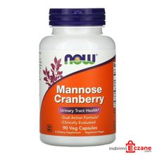 Now Mannose Cranberry 90 Kapsül