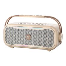 NowGo C2 60W Bej Bluetooth Hoparlör RGB IPX4 Taşınabilir Karaoke Sistemi