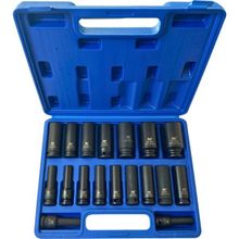 Nt Tools NDSET12U 1/2 Altı Köşe 18 Parça Uzun Lokma Takımı
