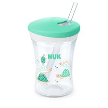 Nuk 751136 Yeşil 230 ml Action Cup Evo Suluk