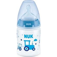 Nuk First Choice Plus Mavi 150 ml PP Biberon