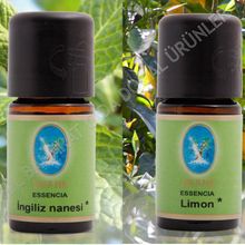 Nuka 10 ml Organik İngiliz Nanesi -10 ml Organik Limon Yağı