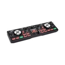 Numark DJ2GO2 Touch Yolculuk İçin Mini DJ – 2 panelli USB DJ Konsolu Ses Arayüzü ve Kapasiteli Jogwheels 4 Pad Modu Yazılım Dahil Kontrol Cihazı