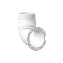 Nuova Rade 90 Derece Dirsekli 76 mm Havalandırma Çıkış Adaptörü