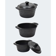Nurgaz Campout Granit Döküm 24 cm Kamp Tenceresi