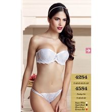 Nurteks 4584 Destekli Straplez Sütyen Takımı