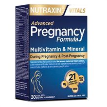 Nutraxin Advanced Pregnancy Formula Multivitamin 30 Tablet