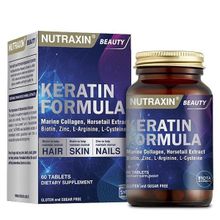 Nutraxin Keratin Formula Hair Nails Skin 60 Tablet