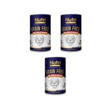 Nutri Canin 3x400 gr Yaban Domuzlu Tahılsız Köpek Konservesi