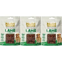 Nutri Canin 3x80 GR Lamb Cubes Tahılsız Kuzu Küpleri Köpek Ödülü