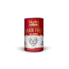 Nutri Canin 400 gr Tahılsız %92 Sığır Etli Yaş Köpek Maması