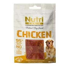 Nutri Canin %95 Tavuk Etli Tahılsız 80 gr Köpek Ödül Maması