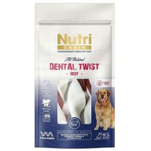 Nutri Canin Dental Twist 120 gr Sığır Etli Diş Sağlığı Köpek Ödül Maması
