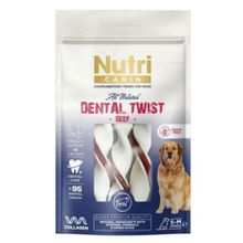 Nutri Canin Dental Twist Biftekli Diş Sağlığı Köpek Ödülü 80 gr Köpek Ödülü