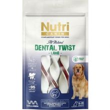 Nutri Canin Dental Twist Kuzulu Diş Sağlığı 80 gr Köpek Ödülü