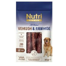 Nutri Canin Geyik Etli Sargılı 80 gr Kemik