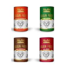 Nutri Canin Hipoalerjik Karışık Tahılsız 4x400 gr Köpek Konserve